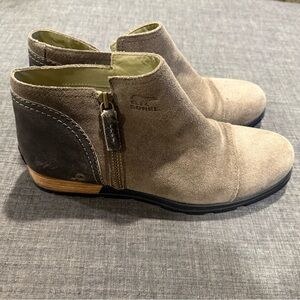 Sorel Major Suede Low Ankle Boots